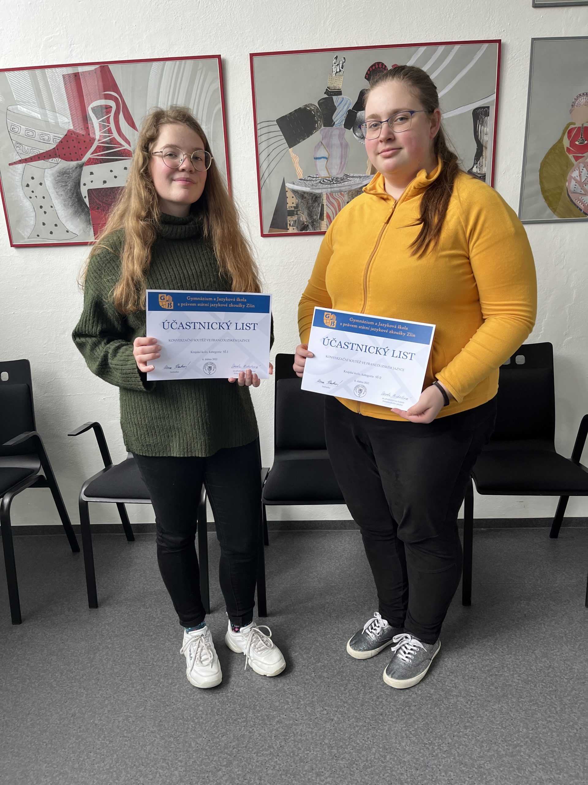 Krajské kolo konverzační soutěže ve FJ