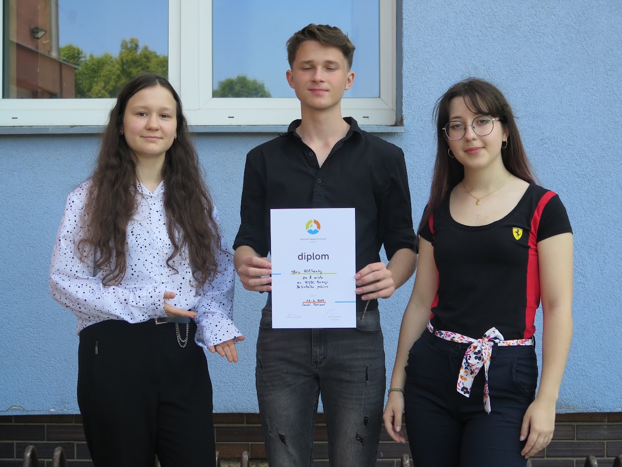 Debatéři zakončili školní rok v České Třebové 3. místem