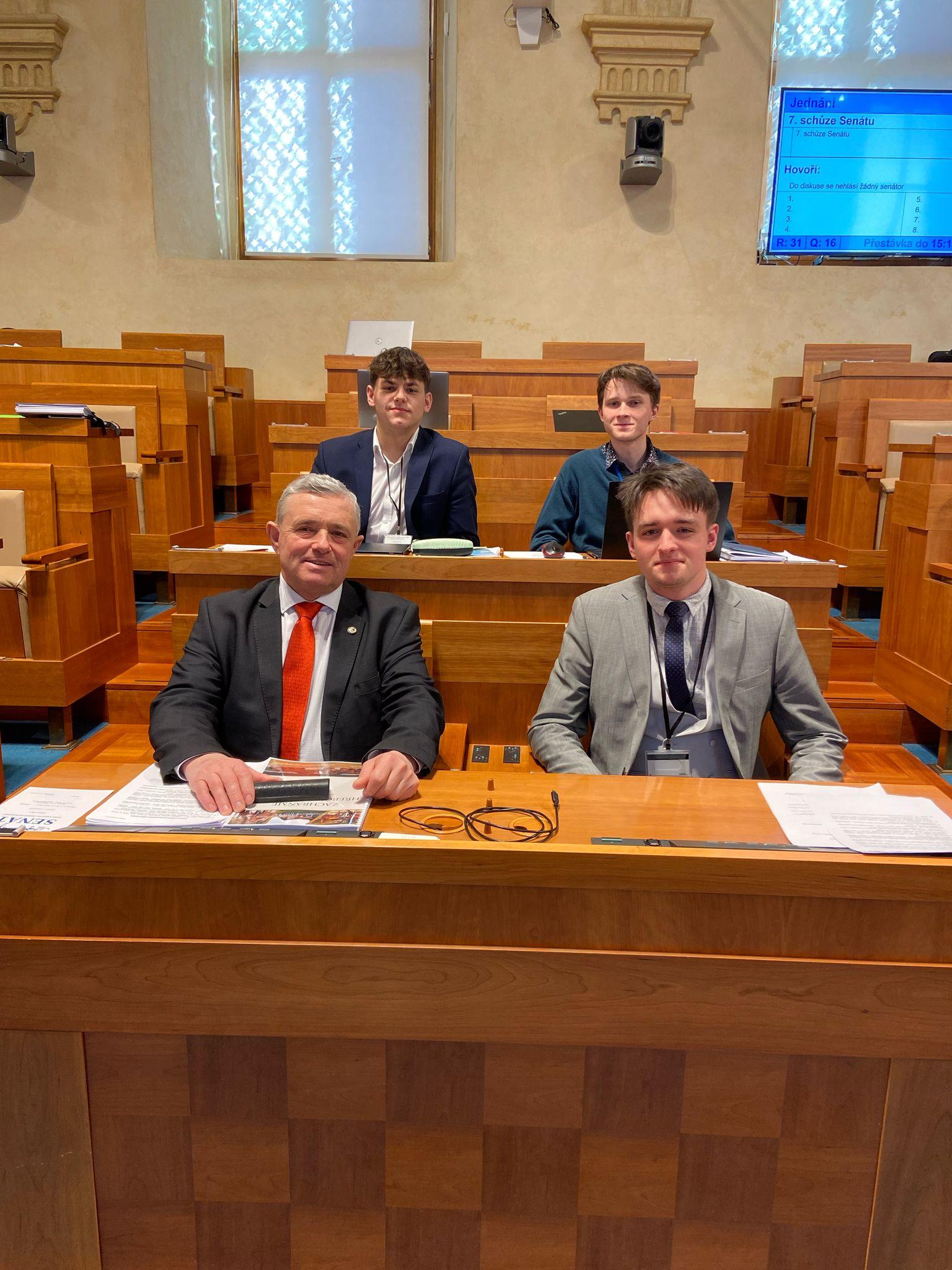 Stáž v Senátu ČR