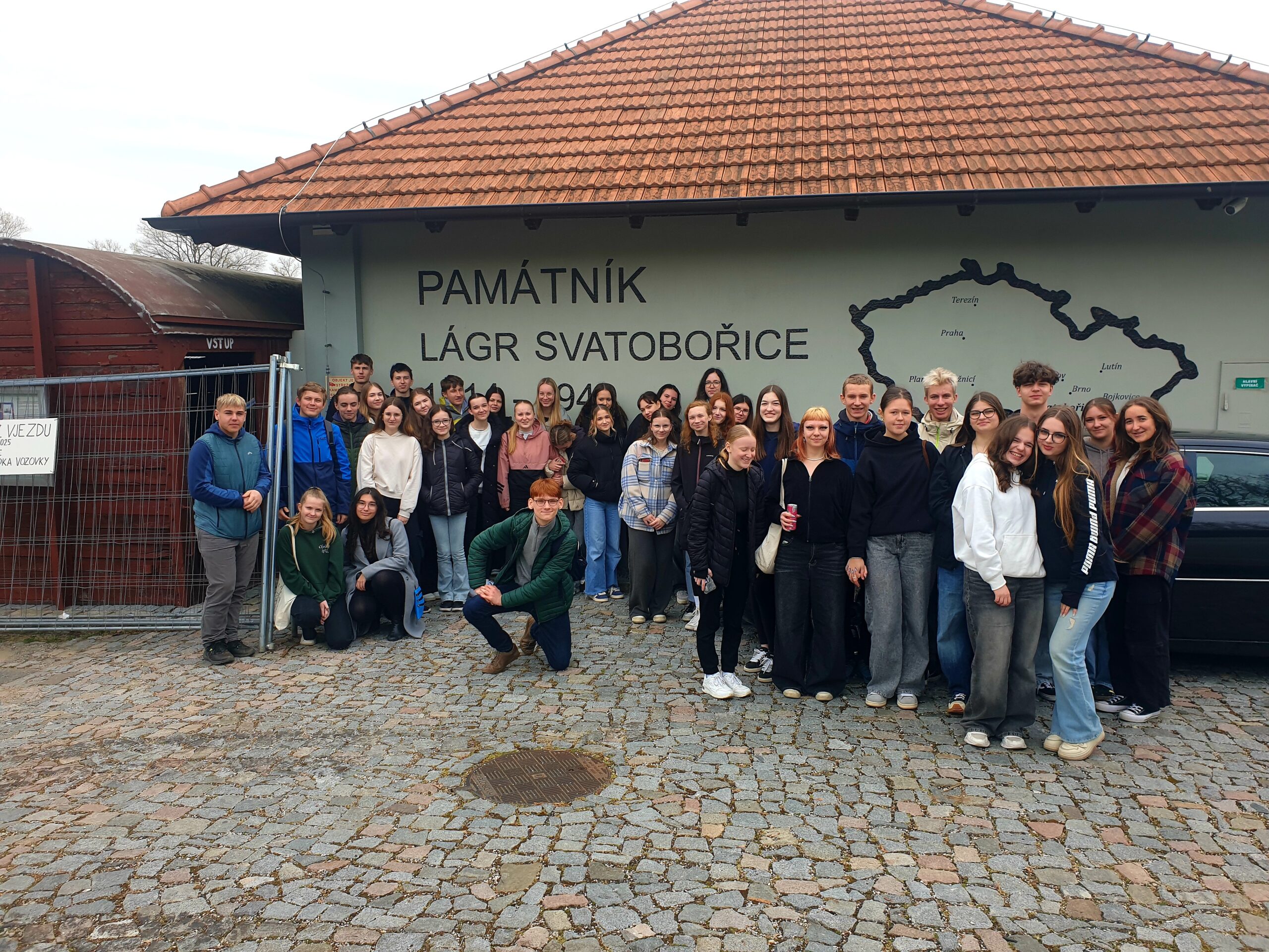 1. ročník navštívil památník ve Svatobořicích