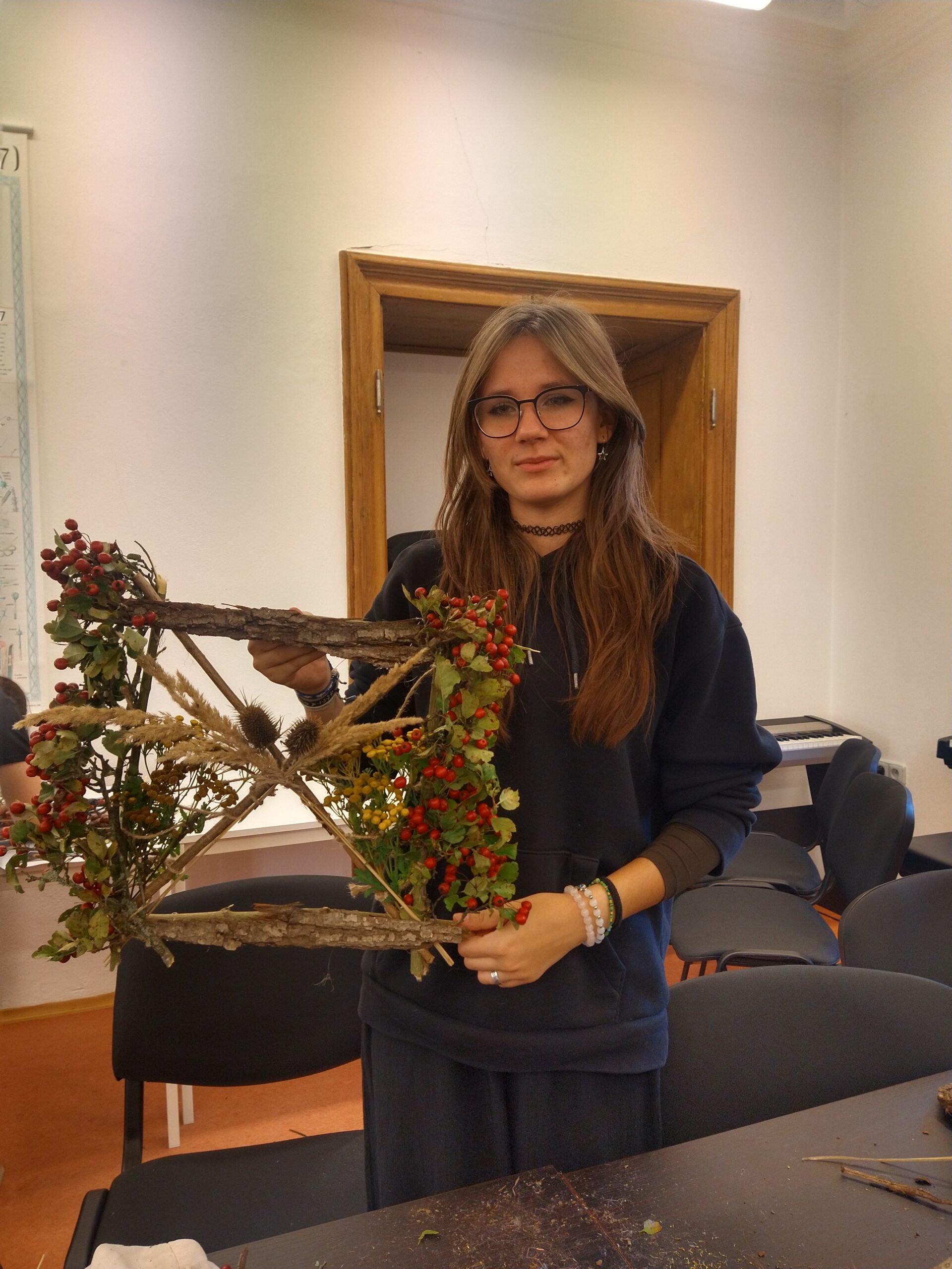 Vyráběli jsme podzimní dekorace