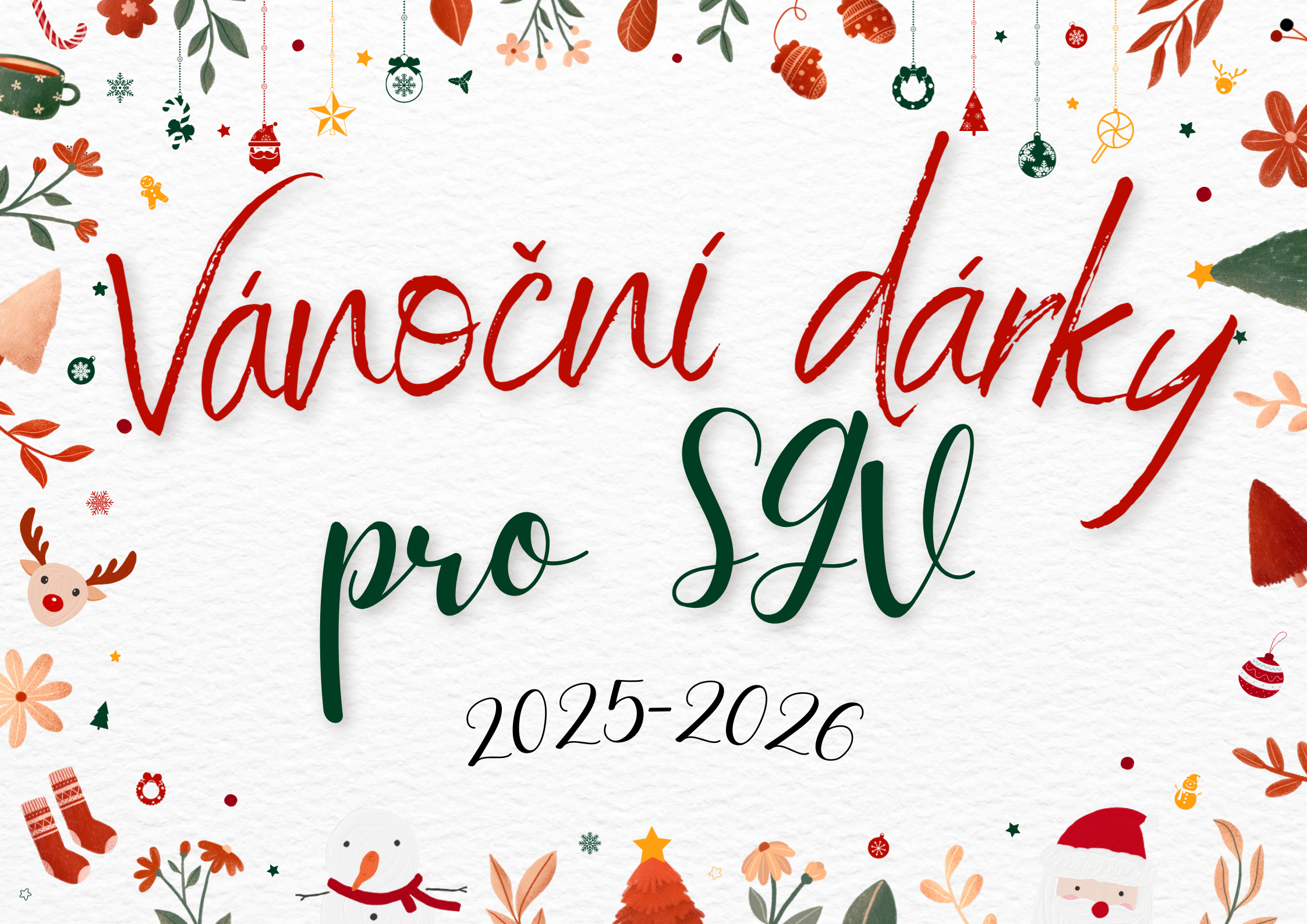 VÁNOČNÍ DÁRKY PRO SGV