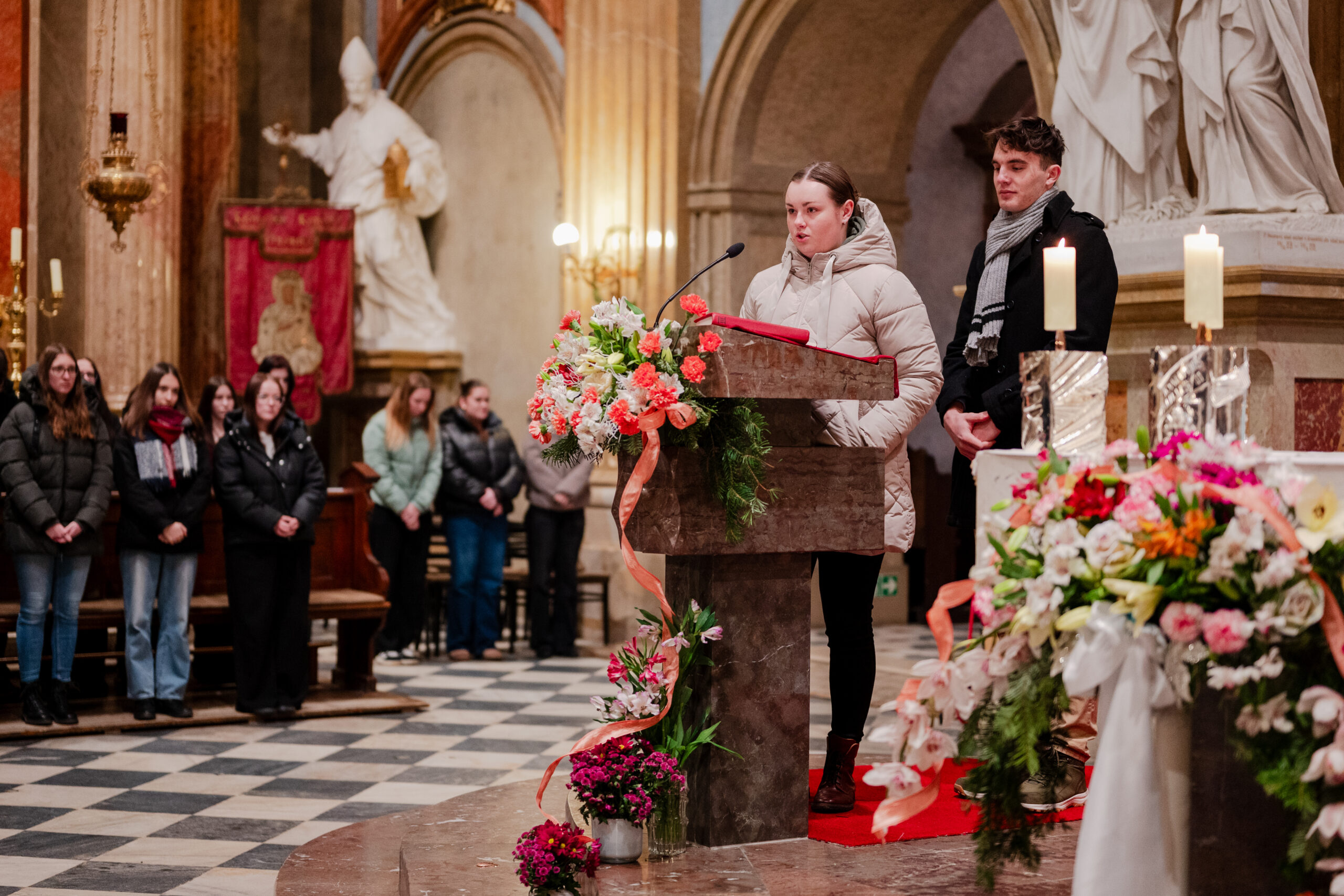 Pololetní mše svatá