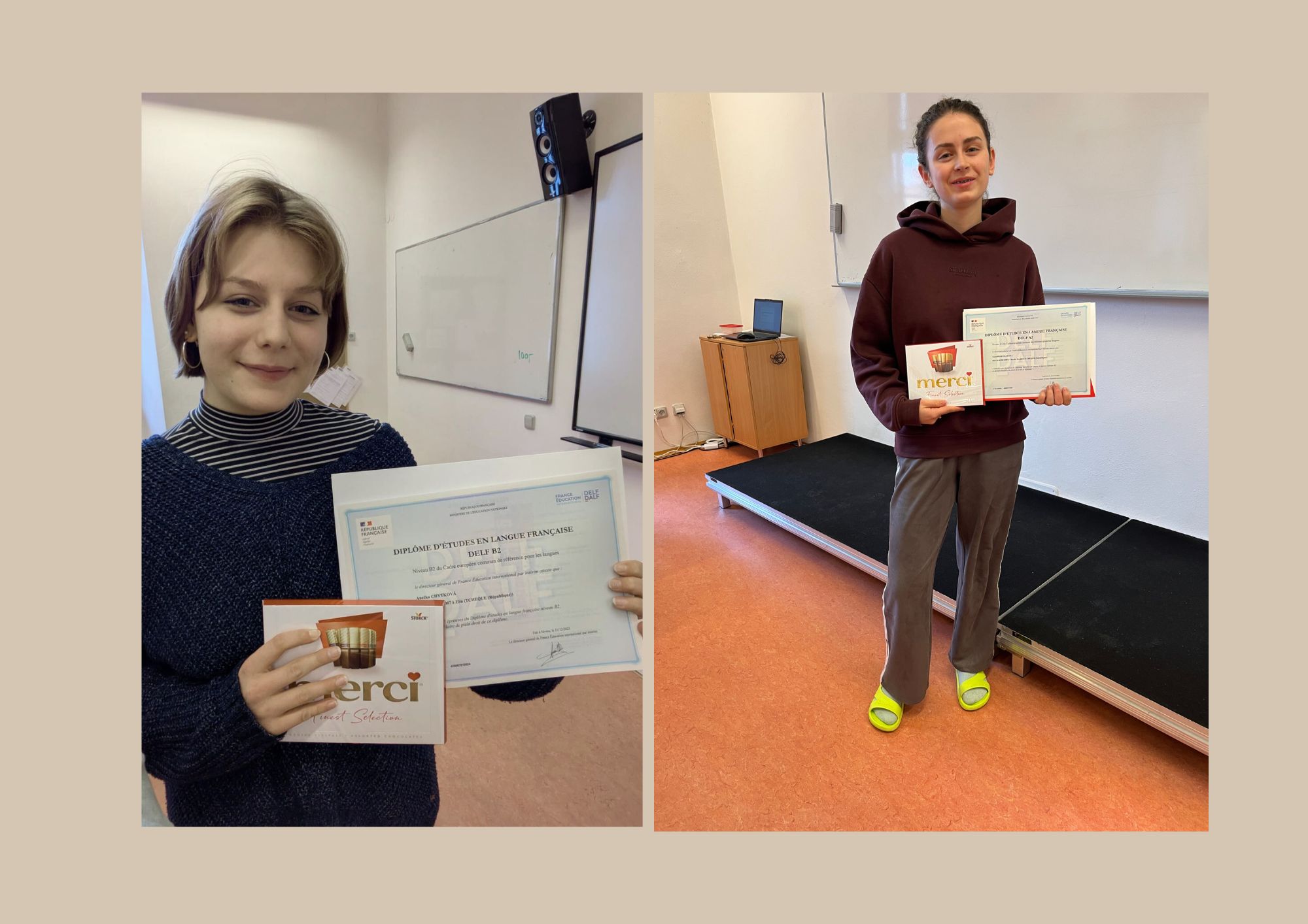 Úspěchy ve francouzštině