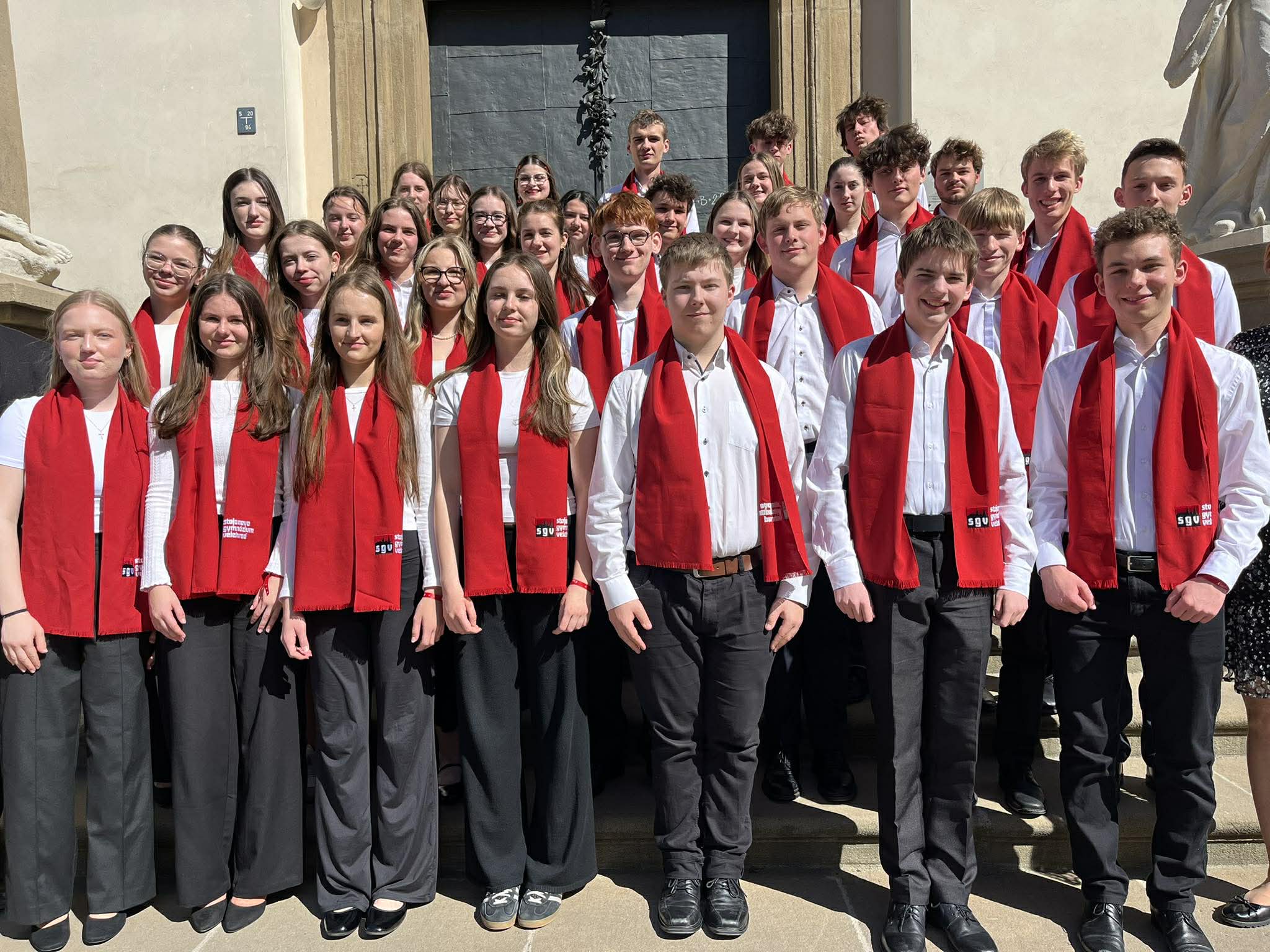 Naši zpěváci na přehlídce Gymnasia Cantant