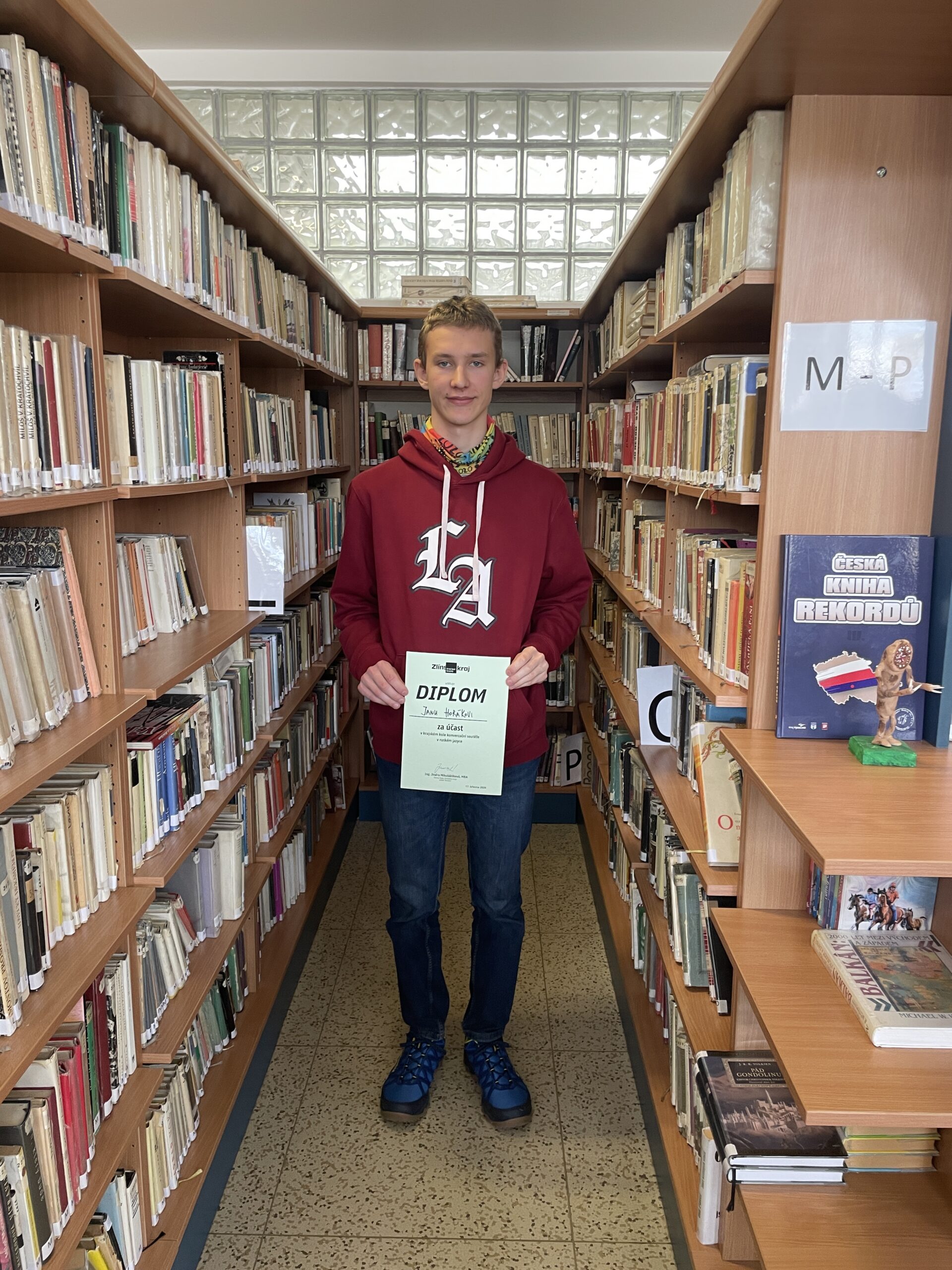 Krajské kolo konverzační soutěže v RJ